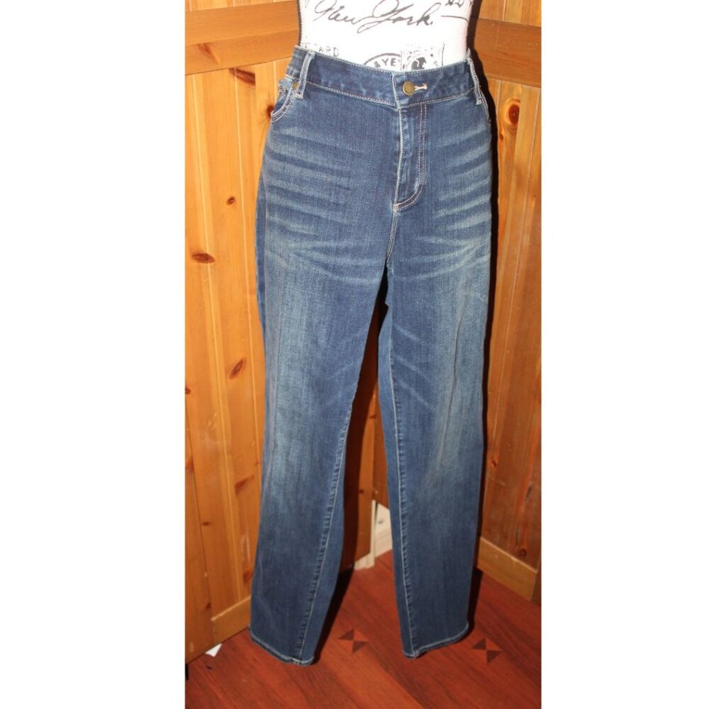 Vince Camuto Plus Dark Denim Straight Leg Jeans Size 20W